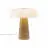 DFTP by Nordlux Lampe De Chevet Glossy Marbre et Verre Beige | 220mm - Convient pour 1x E14